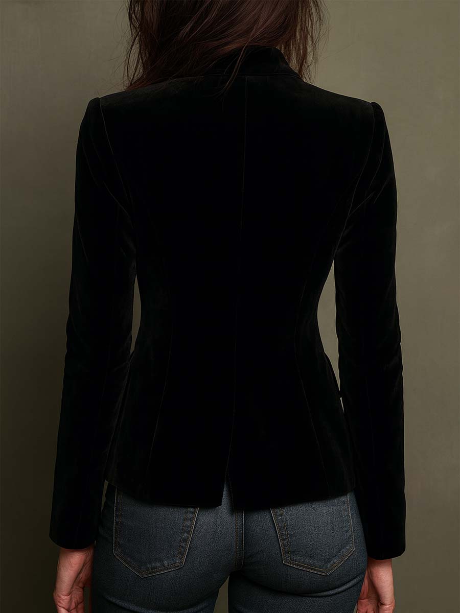 Apollonia | Blazer multicolore con ricami floreali