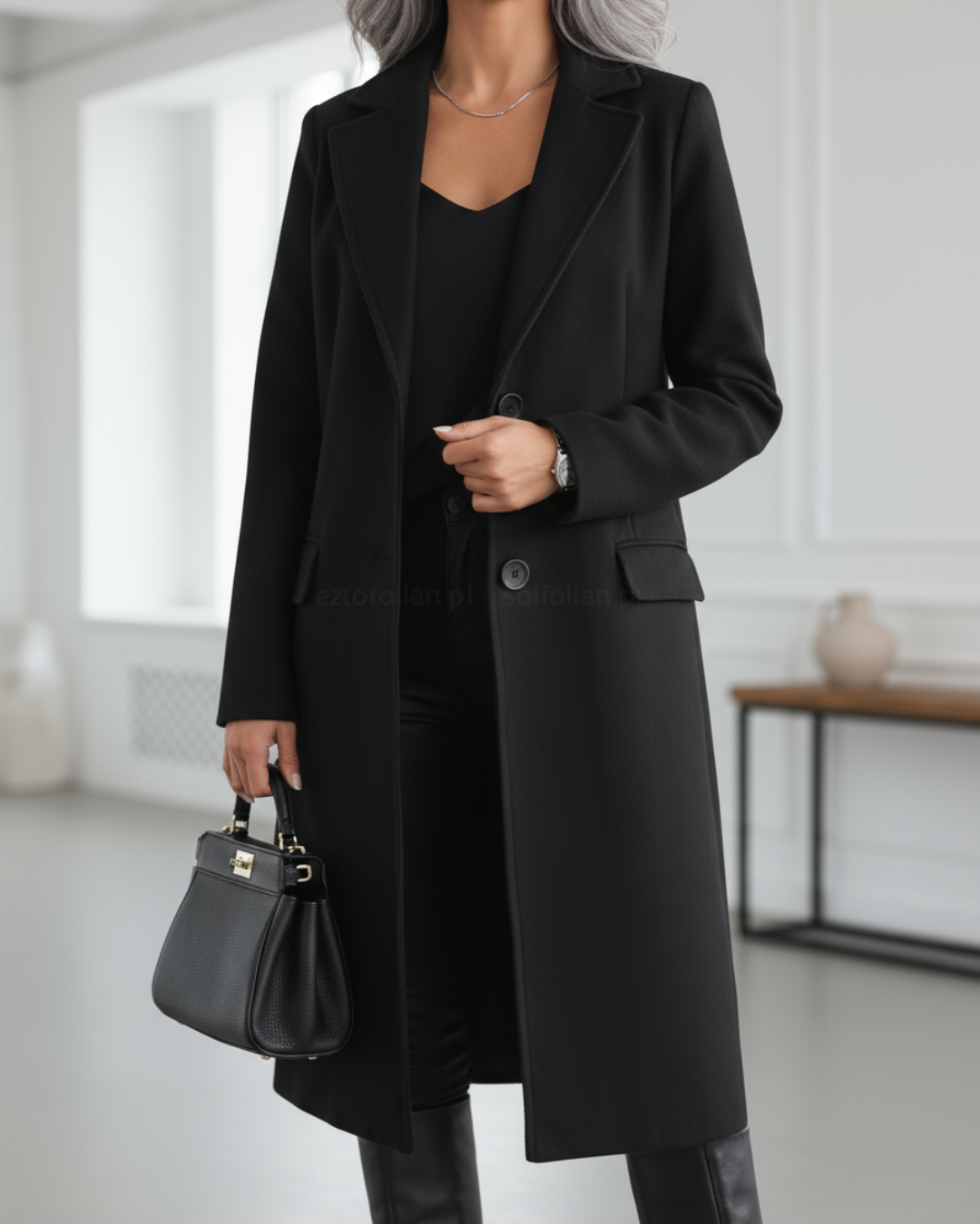 Anastasia | Cappotto Lungo Elegante Foderato