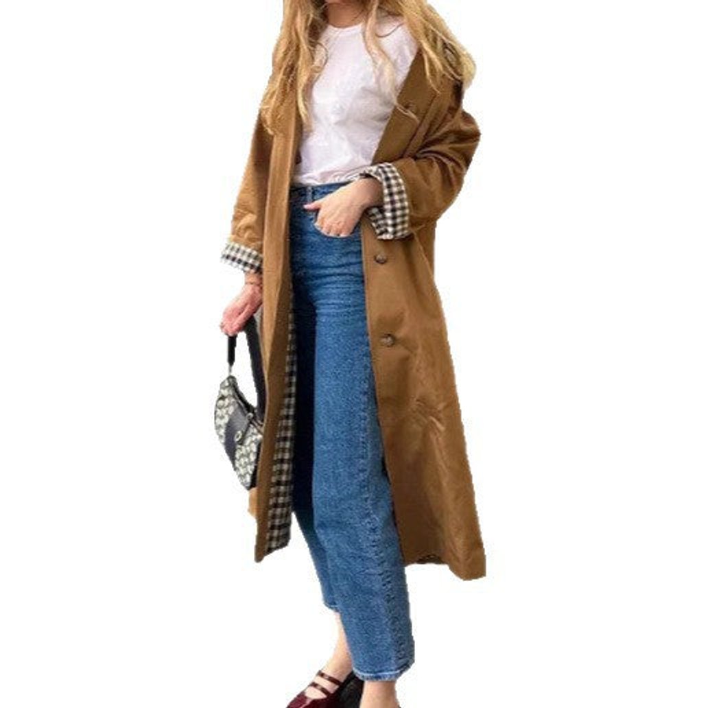 Lucia | Trench lungo oversize raffinato