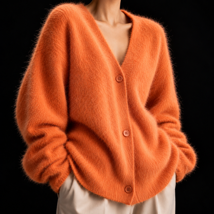 Elisa | Cardigan in Cashmere con Bottoni