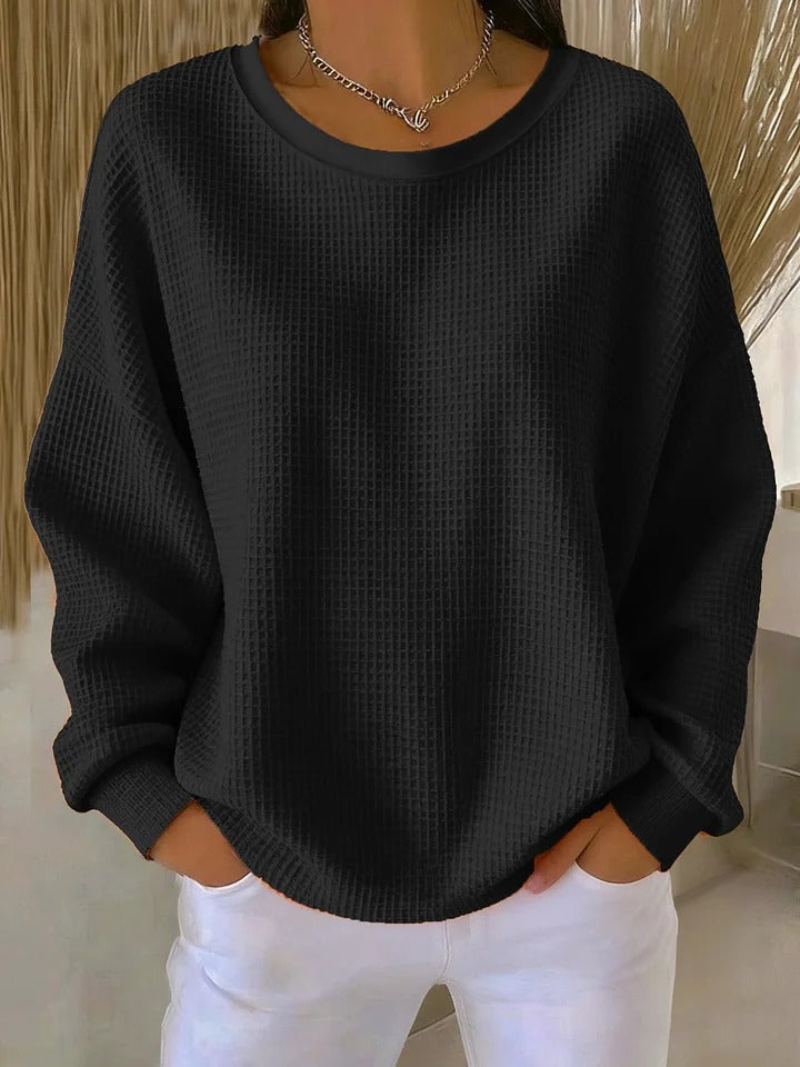 Nora | Maglione Goffrato Classico