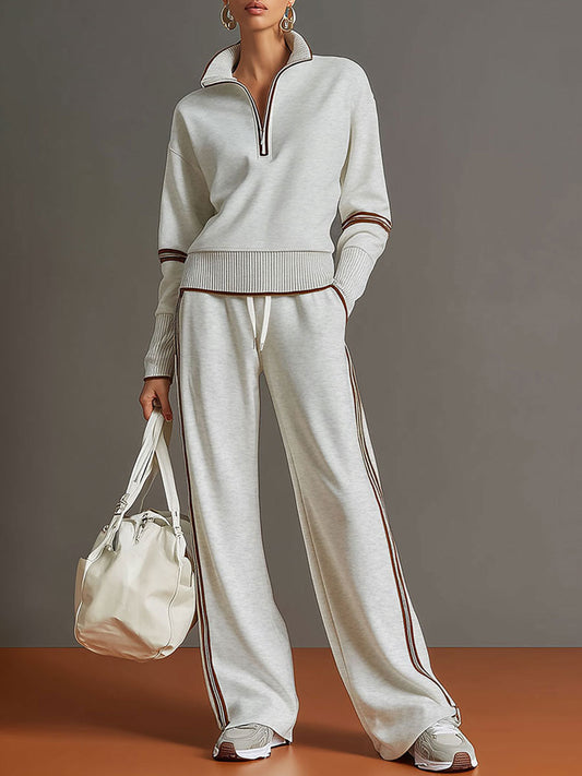 Marietta | Completo Coordinato con Maglia Morbida e Pantalone Ampio
