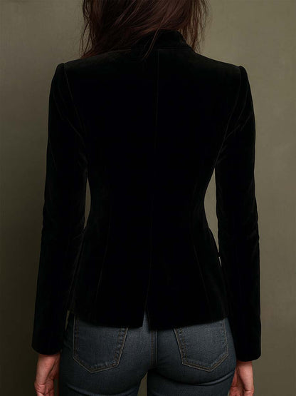 Apollonia | Blazer multicolore con ricami floreali