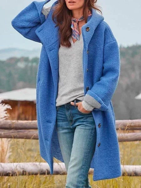 Sara | Cappotto Lungo Elegante di Mezza Stagione