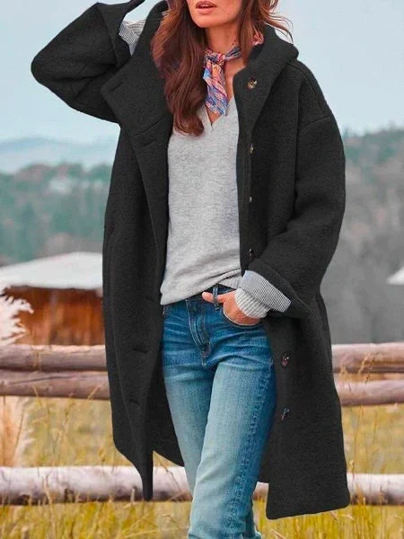 Sara | Cappotto Lungo Elegante di Mezza Stagione