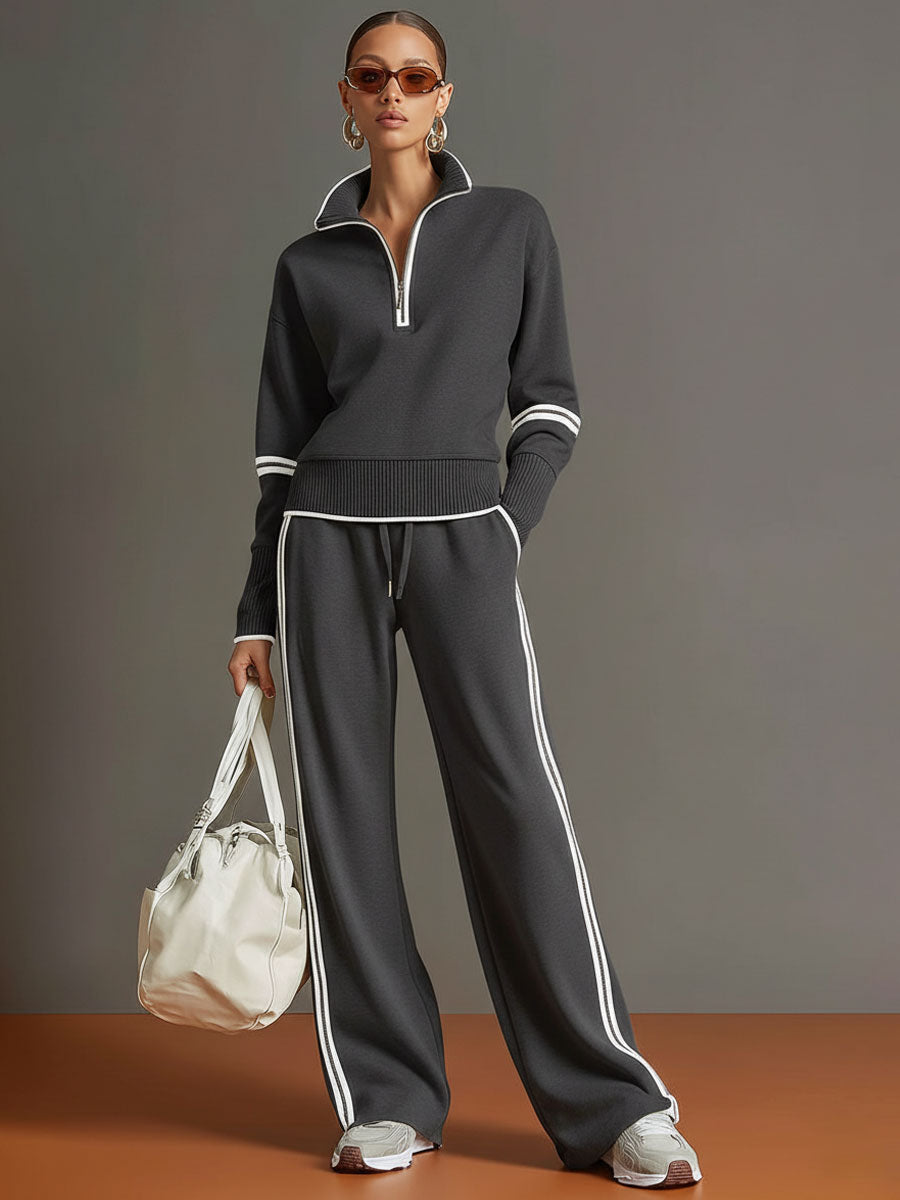 Marietta | Completo Coordinato con Maglia Morbida e Pantalone Ampio
