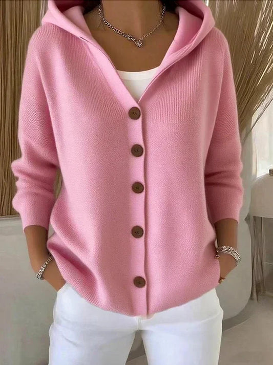 Rosanna | Giacca in Maglia con Cappuccio