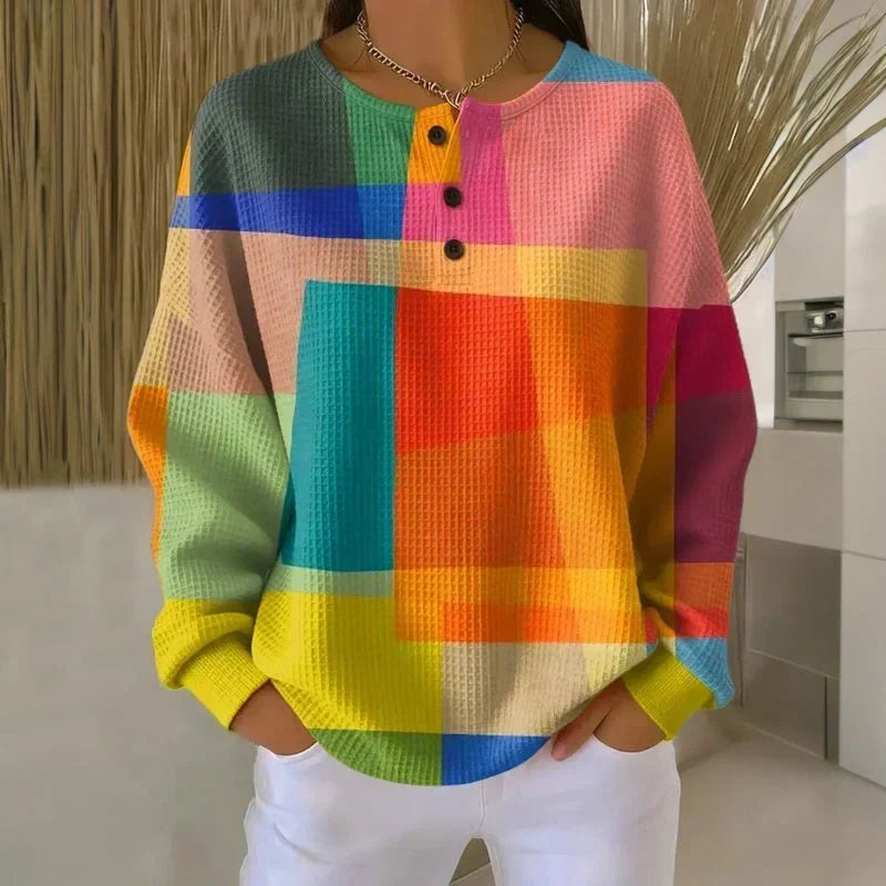 Cecilia | Maglione Goffrato a Doppio Strato