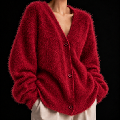 Elisa | Cardigan in Cashmere con Bottoni