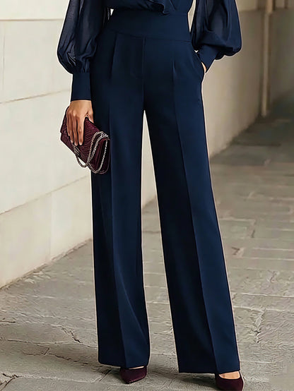 Camilla | Set mit Volant-Top und Palazzo-Hose