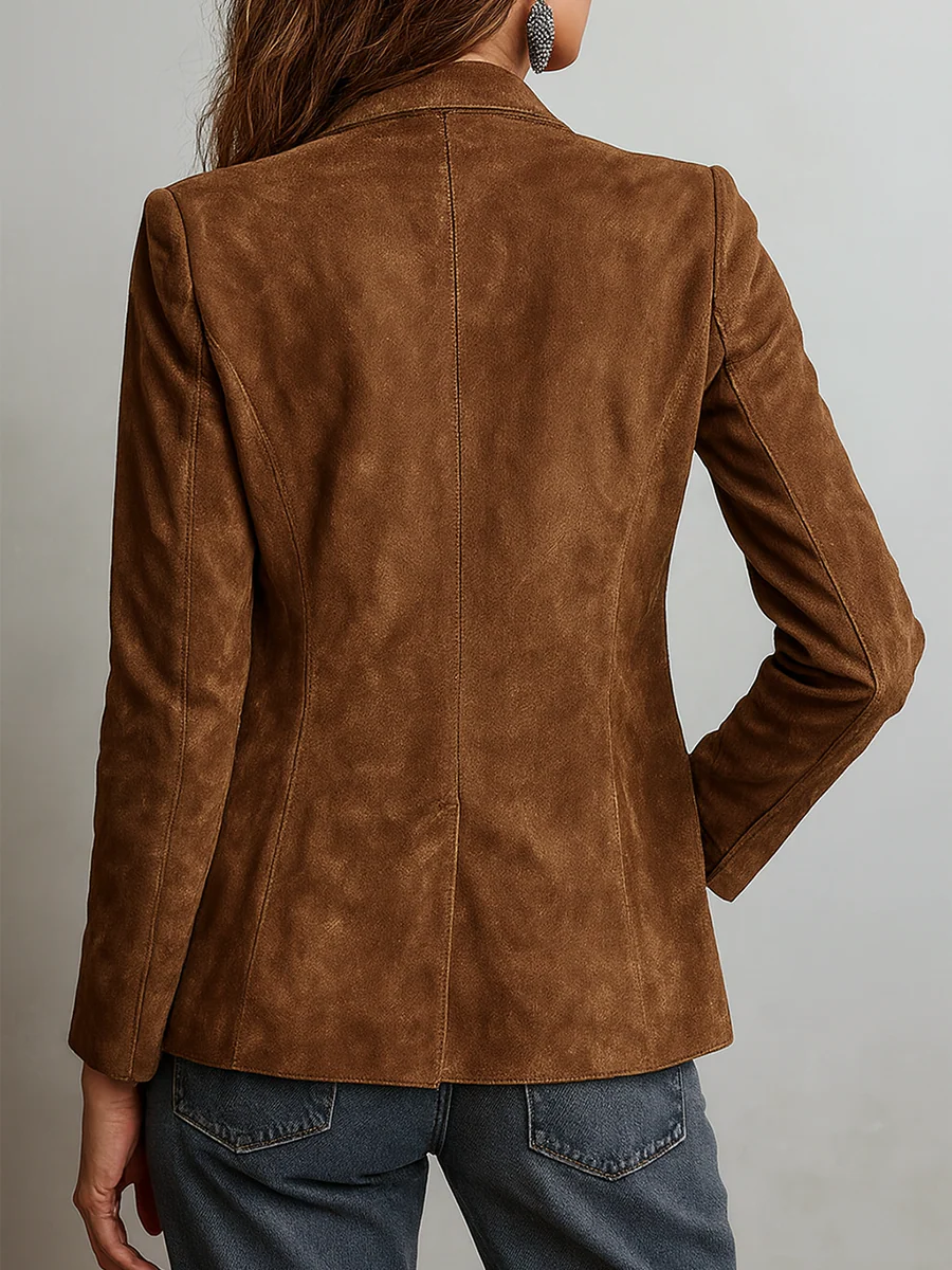 Marcella | Blazer vintage marrone