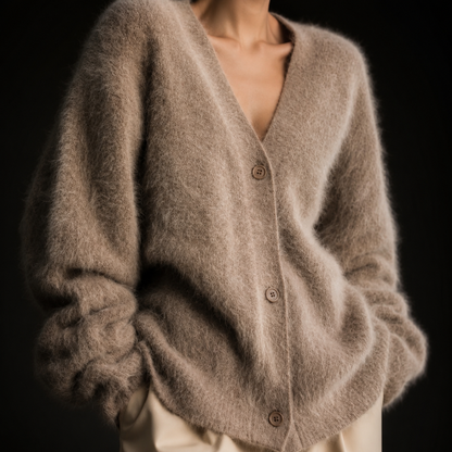Elisa | Cardigan in Cashmere con Bottoni