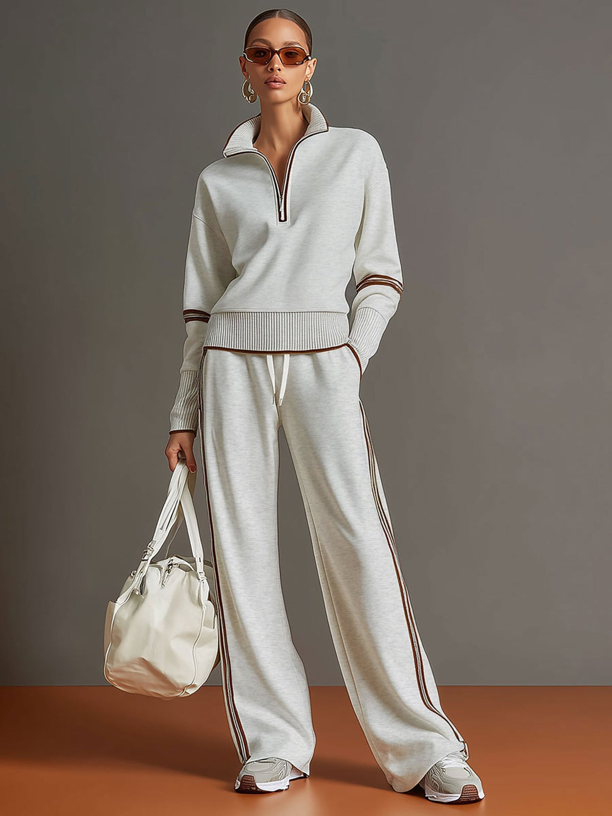 Marietta | Completo Coordinato con Maglia Morbida e Pantalone Ampio