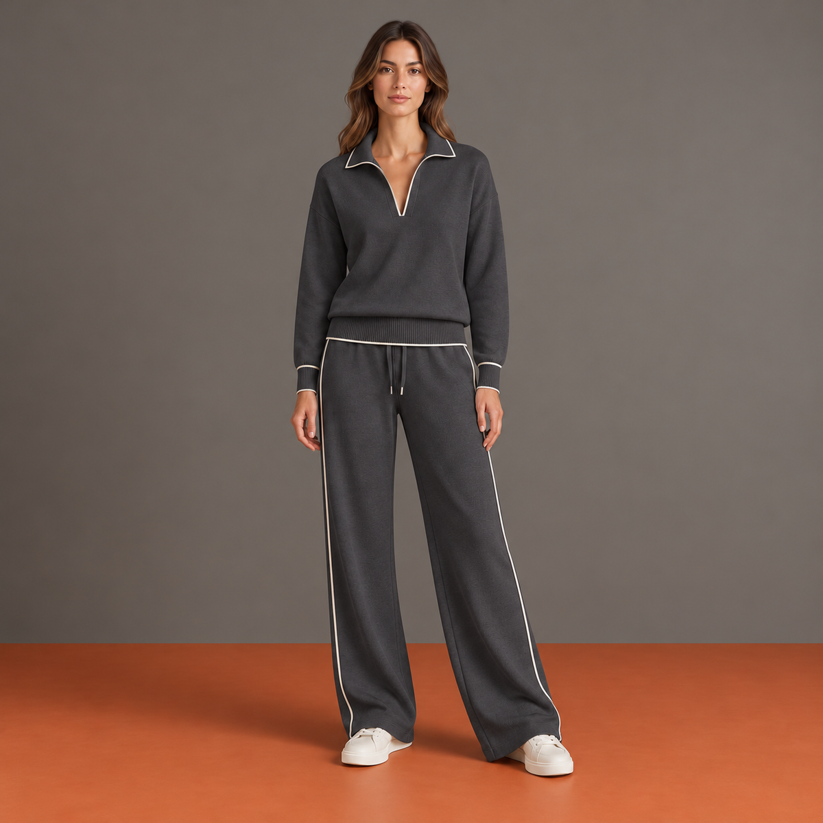 Bianca — Grigio antracite — vista frontale