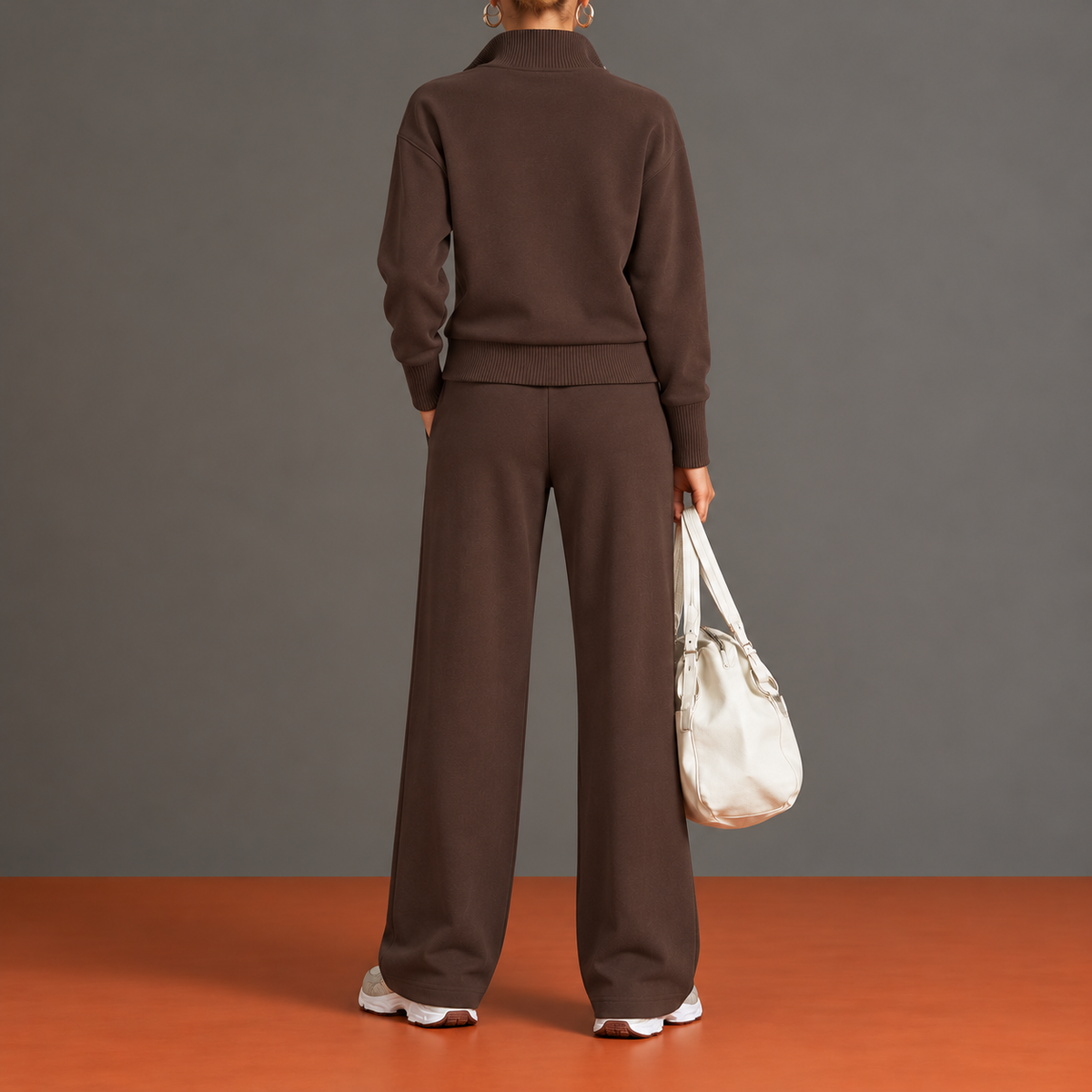Evelina — Marrone — vista posteriore