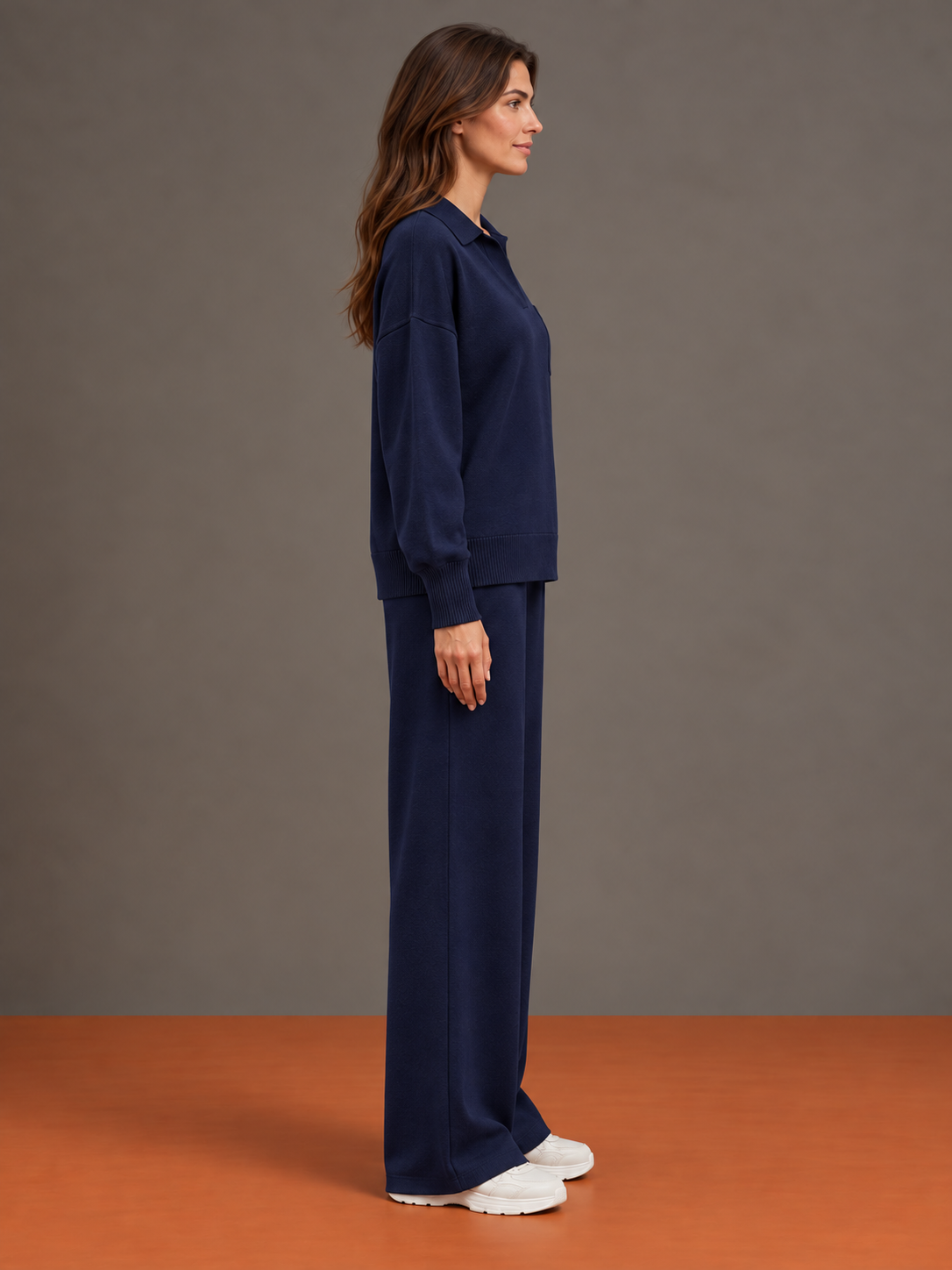 Nicoletta — Navy — side — immagine illustrativa