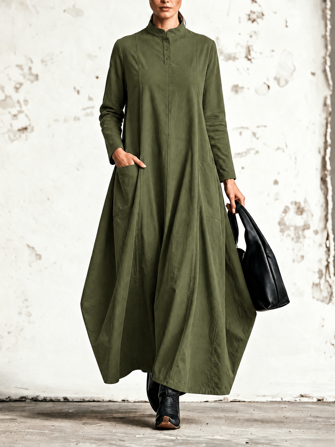 Ornella – Verde oliva – vista frontale