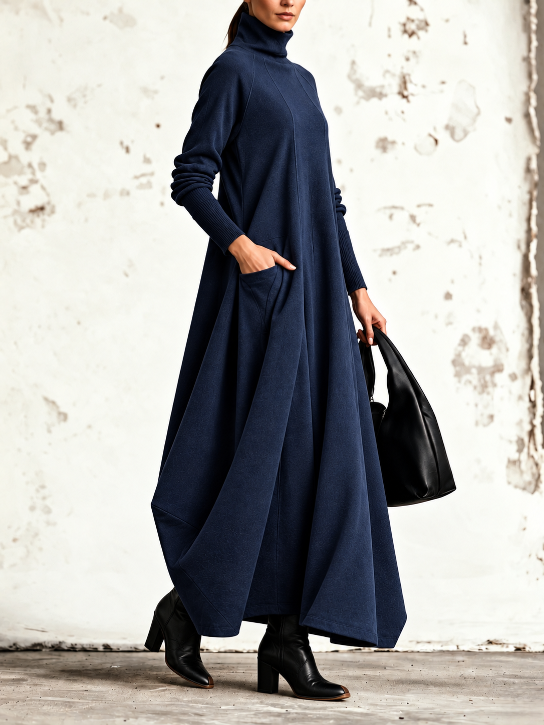 Viola – Blu navy – vista laterale