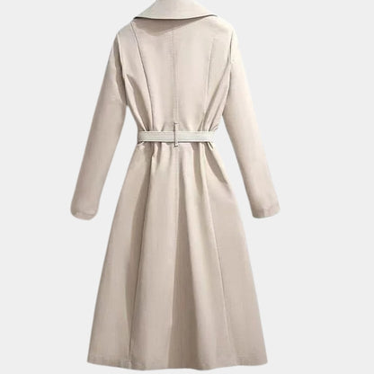 Clarice | Trench midi classico con cintura
