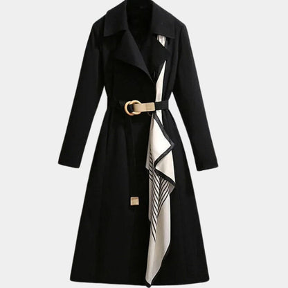Clarice | Trench midi classico con cintura