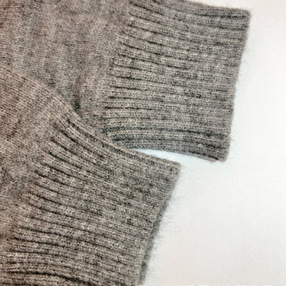 Rosabel | Cardigan aperto in maglia con cappuccio