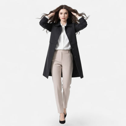 Margery | Cappotto sartoriale di media lunghezza