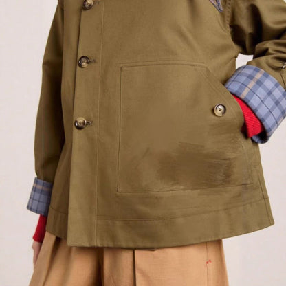 Lorna | Cappotto utility oversize doppiopetto