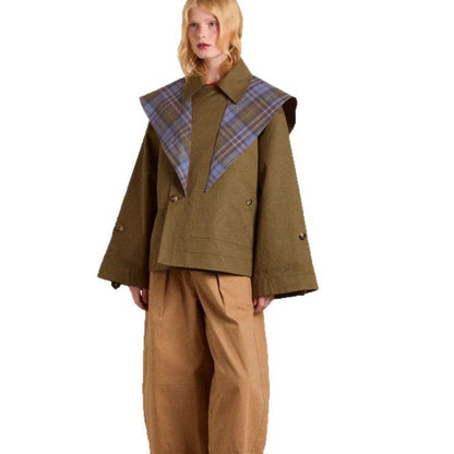 Lorna | Cappotto utility oversize doppiopetto