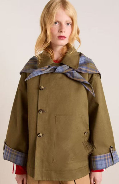 Lorna | Cappotto utility oversize doppiopetto
