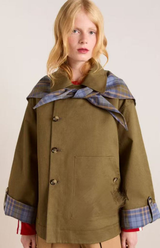 Lorna | Cappotto utility oversize doppiopetto