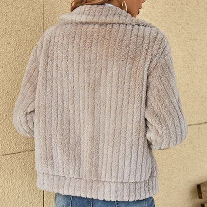 Roberta | Giacca morbida con zip