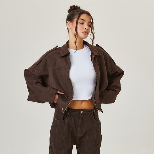Louisa | Bomber oversize dalla vestibilità morbida